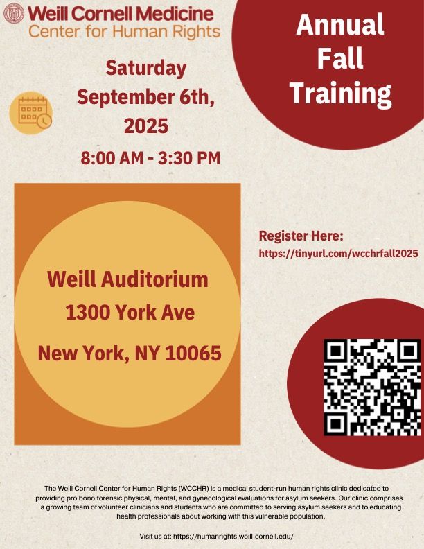 Fall 2025 Training
